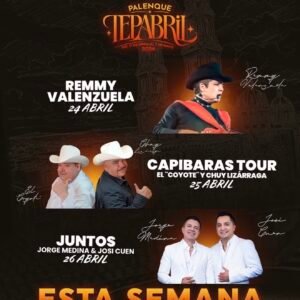 Boletos Remmy Valenzuela Palenque Feria San Marcos 2026
