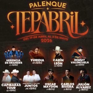 Carlos Rivera 2 Mayo Palenque Tepabril 2026 Boletos