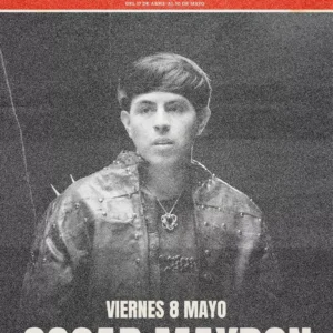 Boletos Óscar Maydon 8 Mayo Palenque San Marcos Aguascalientes 2026
