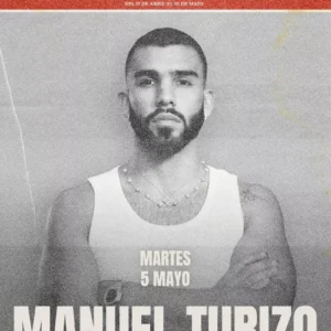 Palenque San Marcos Aguascalientes – Manuel Turizo – 5 mayo 2026