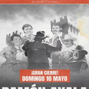 Ramón Ayala Palenque 10 mayo  San Marcos 2026 Aguascalientes Desde $600