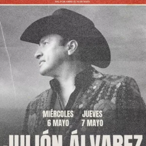 Julión Álvarez 6 de Mayo Palenque Aguascalientes 2026