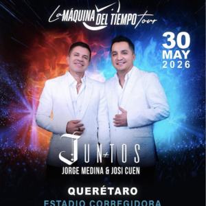 JUNTOS JORGE MEDINA & JOSI CUEN 30 MAYO QUERETARO ESTADIO CORREGIDORA