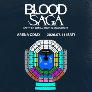 ENHYPEN 11 de Julio del 2026  Arena CDMX  Ciudad de México