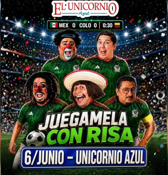 Juégamela con risa en el Unicornio Azul 1 6 JUNIO 2026