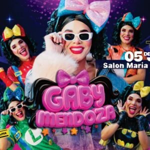 GABY MENDOZA  05 de junio SALÓN MARÍA MAGDALENA Tepic, NAYARIT-TEPIC 2026