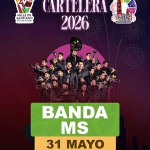 BANDA MS 31 MAYO FERIA SAN JUAN DE LOS LAGOS GDL