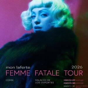 Boletos Mon Laferte 31 Mayo 2026 Palacio de los Deportes CDMX | Femme Fatale Tour